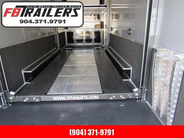 2023 Cargo Mate 28ft Aluminum Frame Stacker Car / Racing Tra  for Sale $61,999 