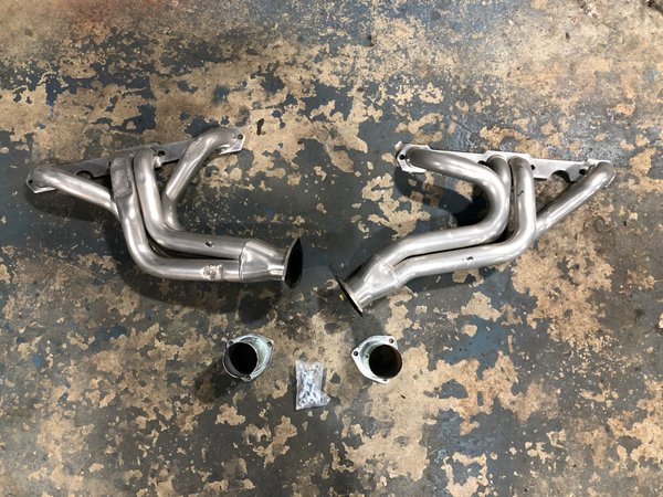 1955 Chevy Bel-Air shorty headers with collectors for Sale $145