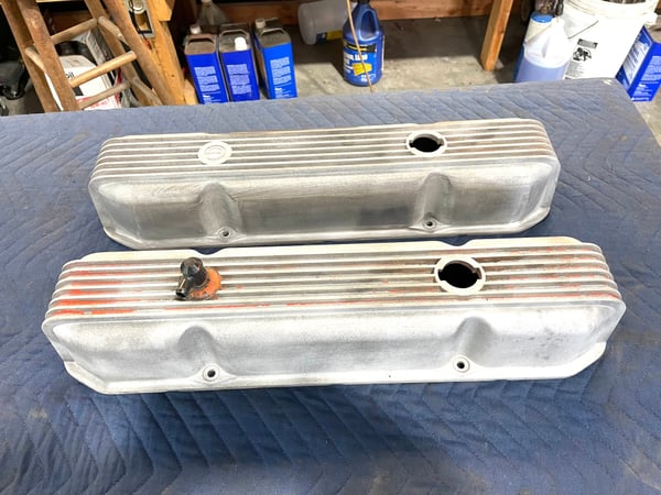 Vintage Cal-Custom valve covers   for Sale $59 