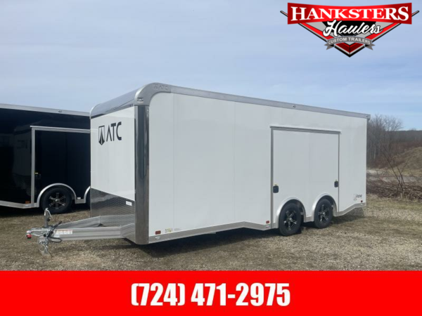 ATC 8.5X20 ROM-400 ALUMINUM ENCLOSED CAR TRAILER  for Sale $17,900 