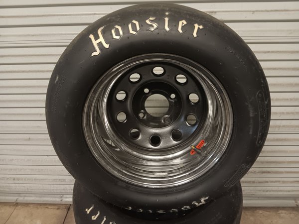  Hoosier Racing Tires on Allied Racing Wheels, 4"x4.5"  for Sale $600 