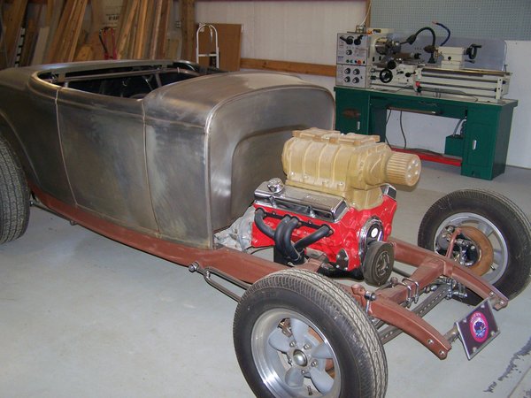 New 32 ford STEEL roaster body &highboy chassis  for Sale $26,500 