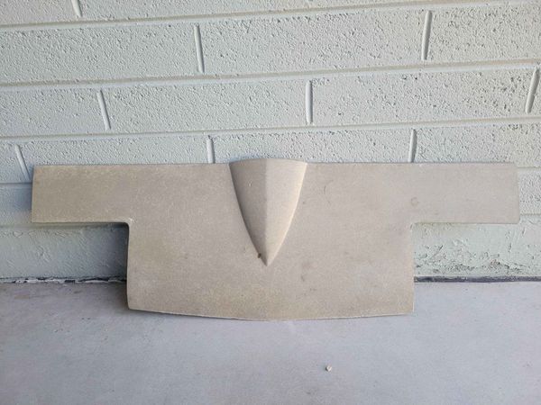 NOS 63 64 65 66 67 Corvette Front Upper Center Nose Panel Be  for Sale $500 