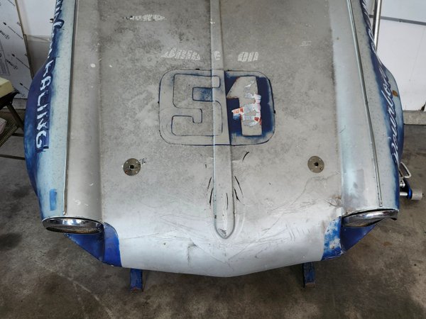 Spitfire fiberglass bonnet