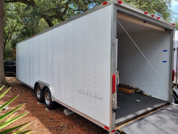 Enclosed Outlaw Car Trailer   for Sale $11,500 