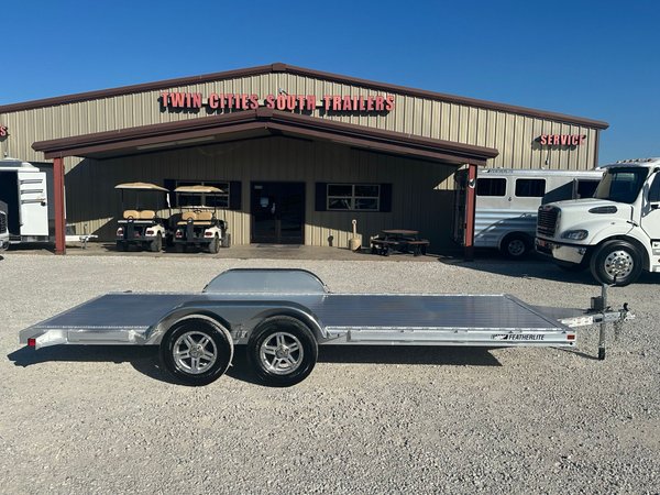 2026 Featherlite 18' Open Car Hauler Bumper Pull 