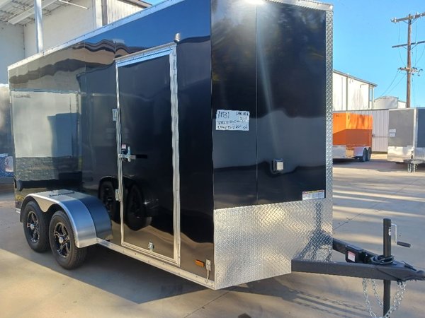 2026 Kaufman 7x14 Premium Cargo/golf cart/motorcyle trailer  for Sale $9,275 
