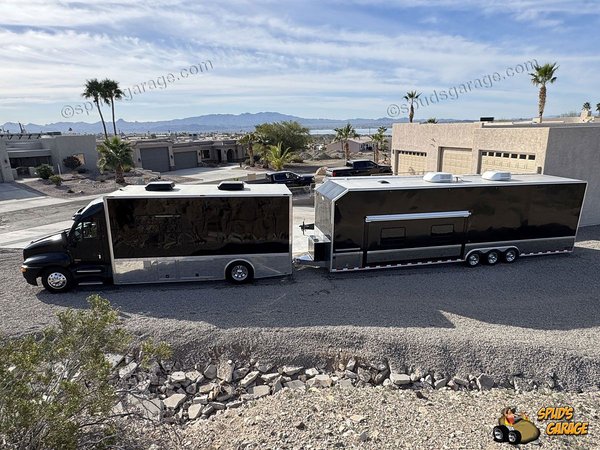 1999 Kenworth T2000 Hauler & 2004 S&S Race Trailer Combo  for Sale $134,500 