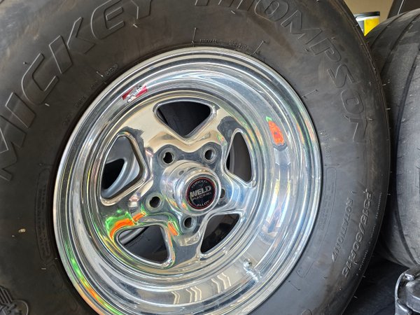 Weld Prostar Wheels & Mickey Thompson Tires  for Sale $750 