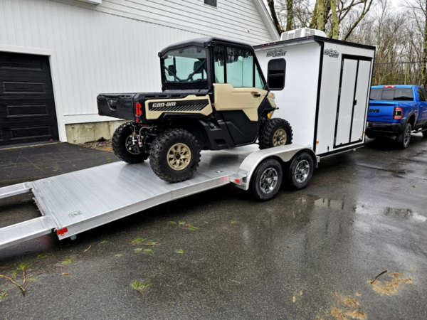 NEW Trailer 7x22 Aluminum Car Hauler, Custom Build Multi-Use