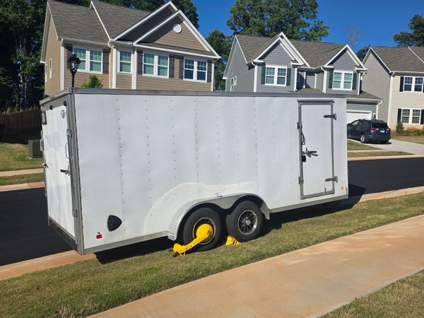 2021 MTI 7x18 Enclosed Trailer - Tandem Axle  for Sale $6,950 