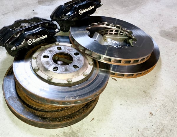 Ford Mustang 2-Piece 13” Front Rotors + 2nd Set of NEW Rin  for Sale $750 
