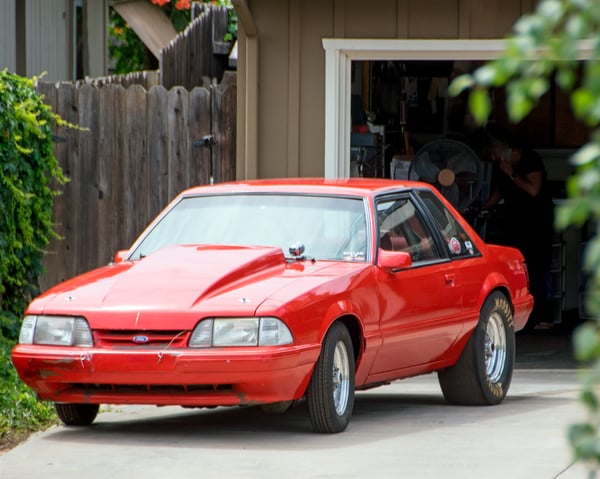 1989 Ford Mustang-Notch,n20 car,  trackstreet drag car. cage  for Sale $17,000 