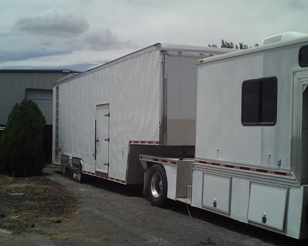 Toterhome and Stacker Trailer  for Sale $45,000 