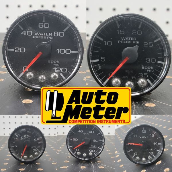 AutoMeter Spek Pro 2-1/16 Gauges