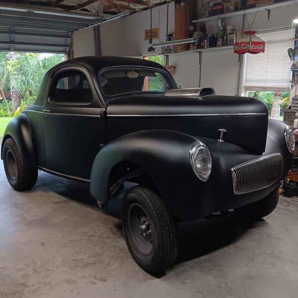 1941 Willys Coupe   steel car 