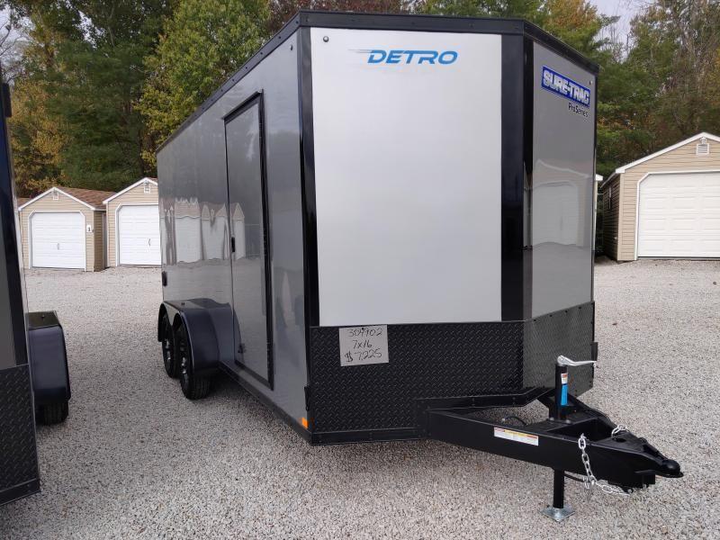 2021 7x16 Sure-Trac Pro Series Wedge Enclosed Trailer for Sale in