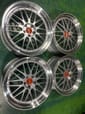 JDM Wheels BBS 20x8.5J/9.5J 5x114.3 30 BBS LM Set4 XR  for sale $3,600 