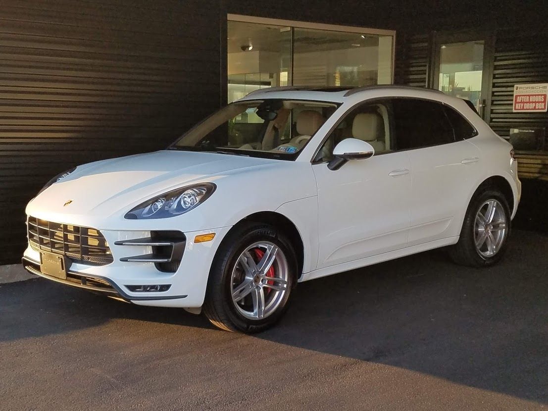 2015 Porsche Macan - Macan Turbo CPO - Mint - Used - VIN WP1AF2A51FLB98344 - 33,100 Miles - 6 cyl - AWD - Automatic - SUV - White - Weehawken, NJ 07086, United States