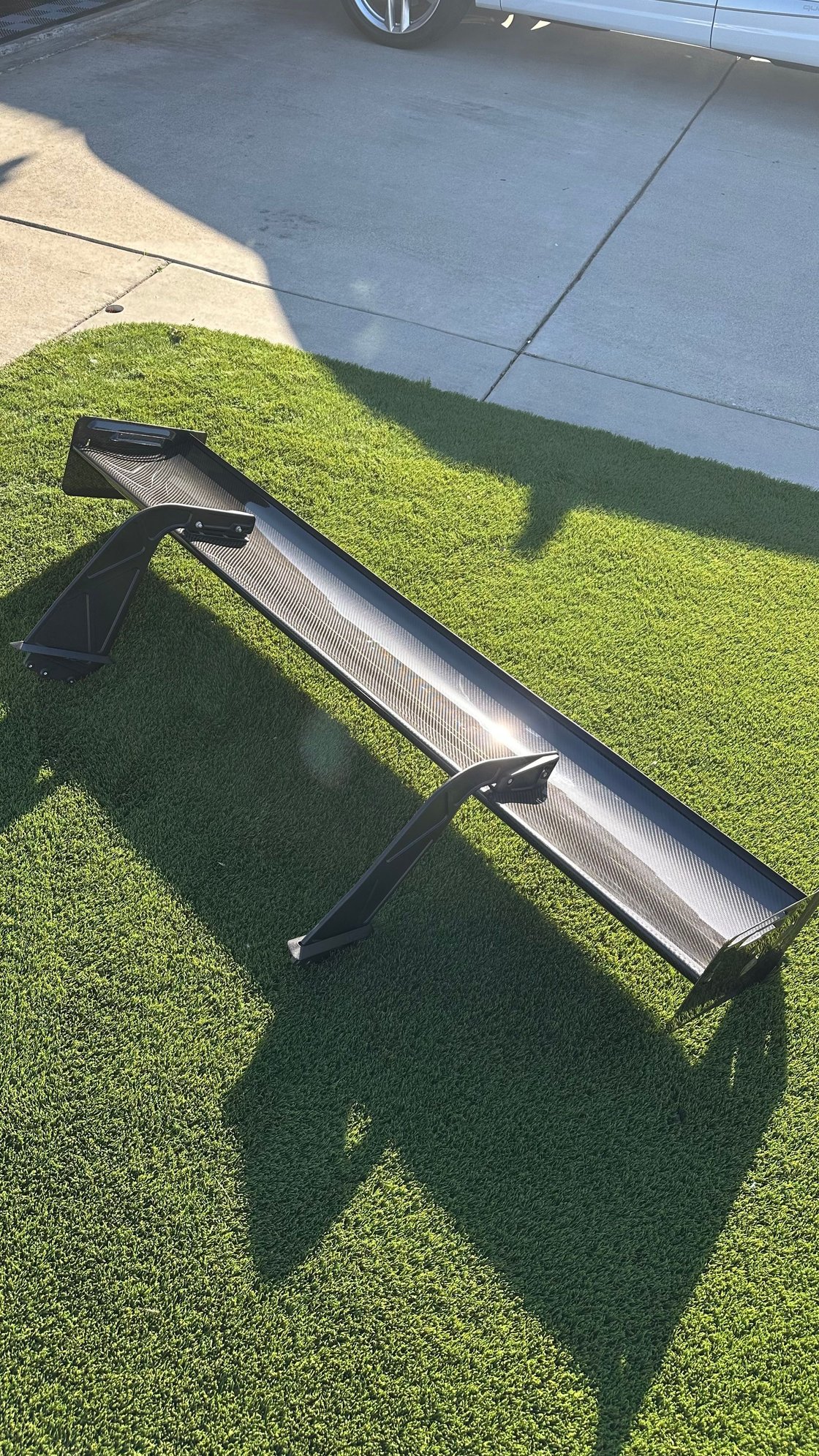 Exterior Body Parts - Verus V1X Swan Neck Wing 981/718 - Used - 2016 to 2024 Porsche 718 Cayman - La Palma, CA 90623, United States