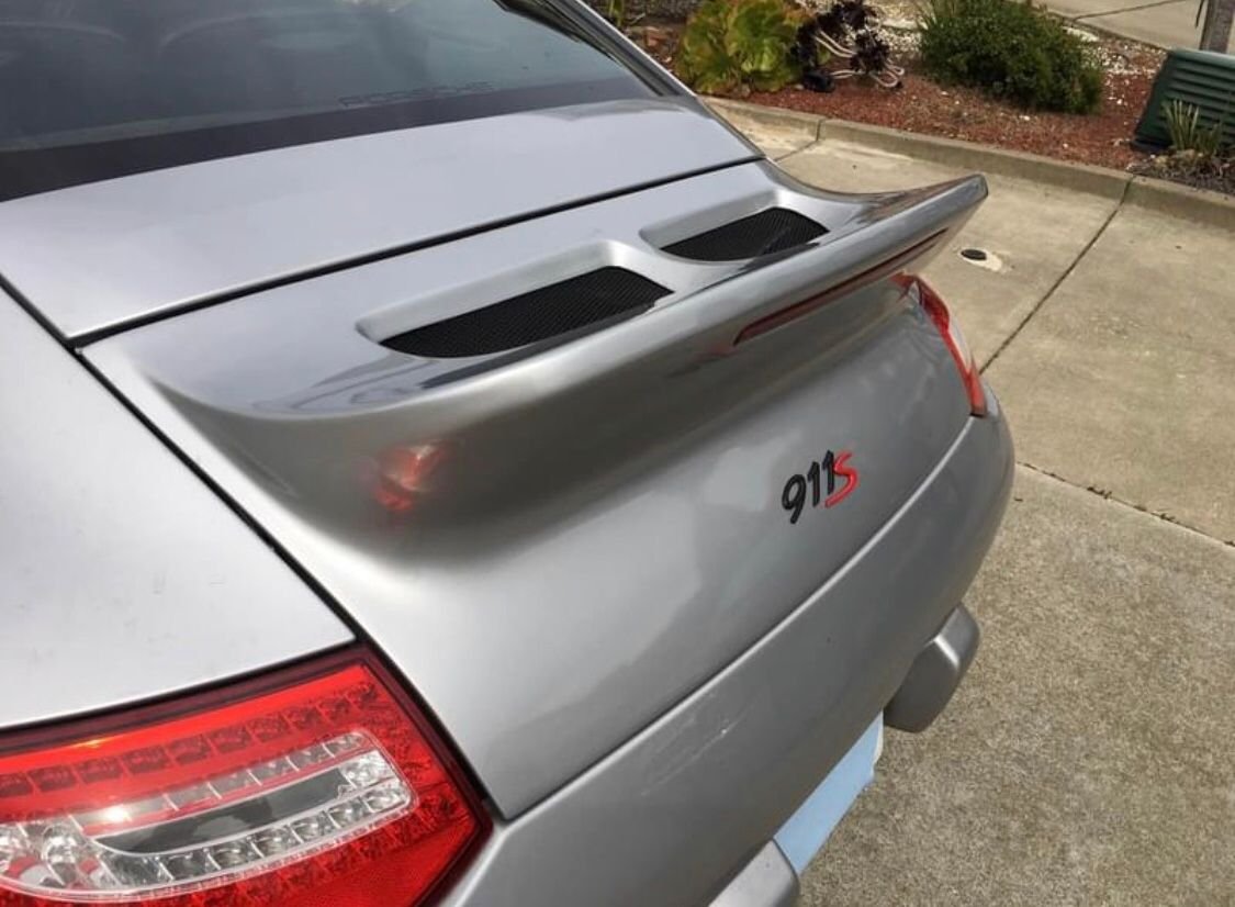 Exterior Body Parts - Getty Design 997 Ducktail w/3rd brake light, harness & 3rd brake light delete panel - Used - 2005 to 2012 Porsche 911 - San Ramon, CA 94583, United States