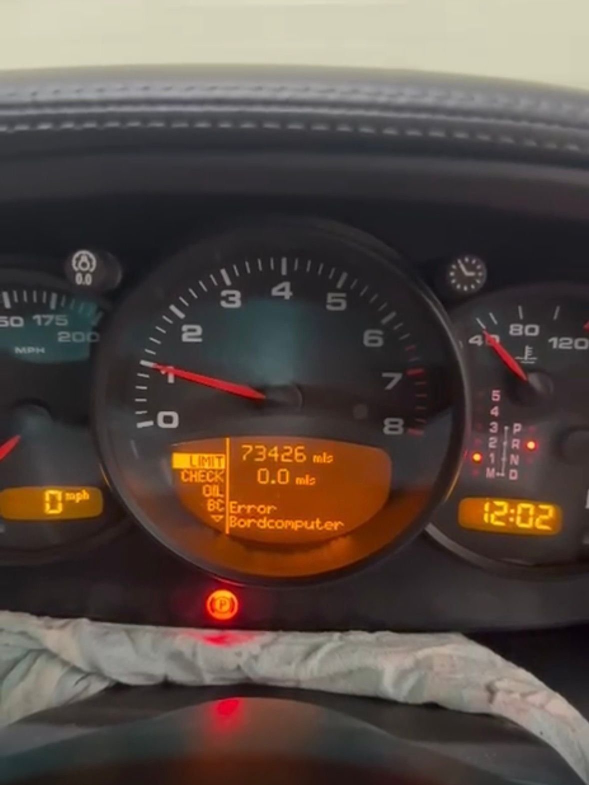 After engine started 
