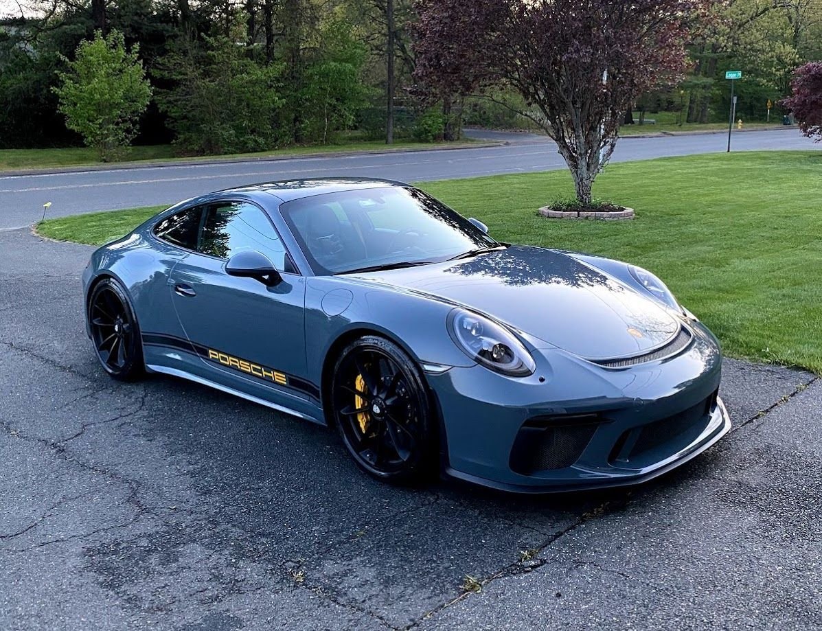 2018 Porsche GT3 - CPO 2018 GT3 touring. Graphite blue, PCCB, LWB, FAL, under MSRP - Used - VIN WP0AC2A98JS175297 - 12,200 Miles - 6 cyl - 2WD - Manual - Coupe - Blue - Springfield, MA 01030, United States