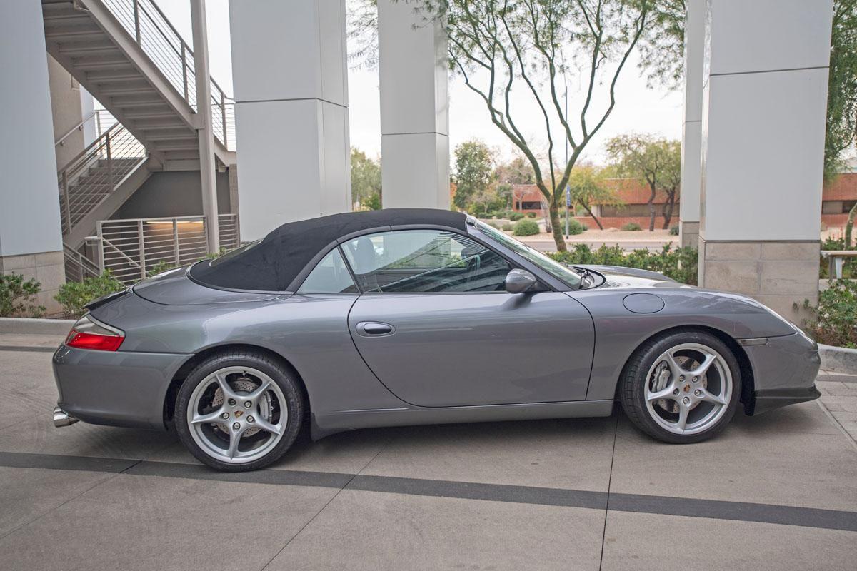 2002 Porsche 911 - 2002 Porsche 911 C4 Cabriolet 30k miles ! - Used - VIN wpoca29962s650210 - 30,561 Miles - 6 cyl - 4WD - Manual - Convertible - Gray - Scottsdale, AZ 85260, United States