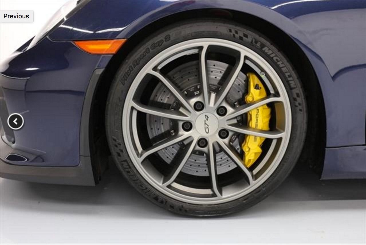 2016 Porsche Cayman GT4 - GT4 - Dark Blue Metallic, PCCBs - Used - VIN WP0AC2A88GK197347 - 16,000 Miles - Manual - Palm Springs, CA 92262, United States