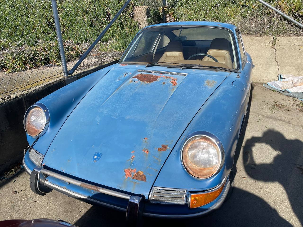 1968 Porsche 911 - 1968 912 Restoration project with 1967 911 engine - Used - VIN 11800000 - 83,000 Miles - 6 cyl - 2WD - Manual - Coupe - Blue - San Francisco, CA 94121, United States
