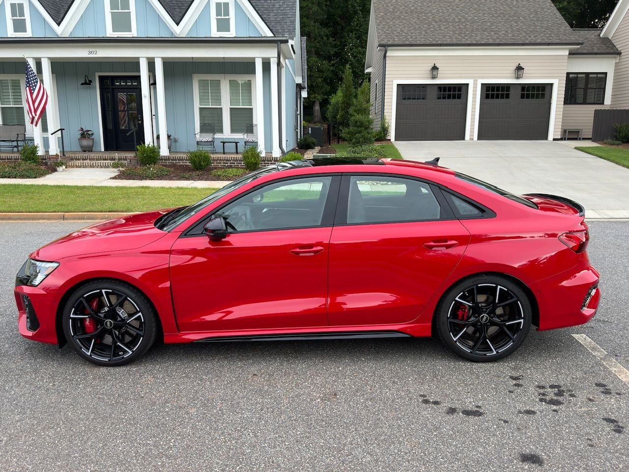 2024 Audi RS3 - 2023 Audi RS3 _ Used _ 9K Miles _ Excellent and Like New! - Used - VIN 00000000000000000 - 9,243 Miles - 5 cyl - AWD - Automatic - Sedan - Red - Clemson, SC 29631, United States