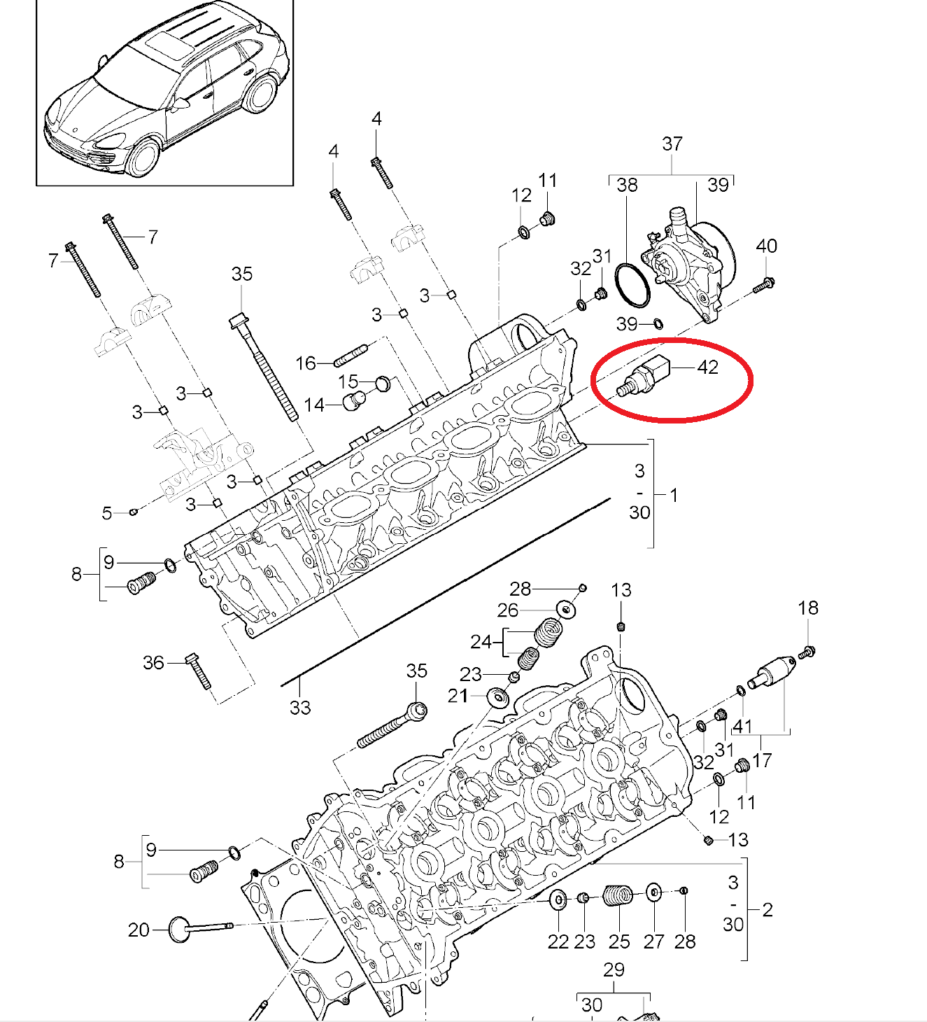 Cayenne Turbo Coolant Temperature location Rennlist Porsche