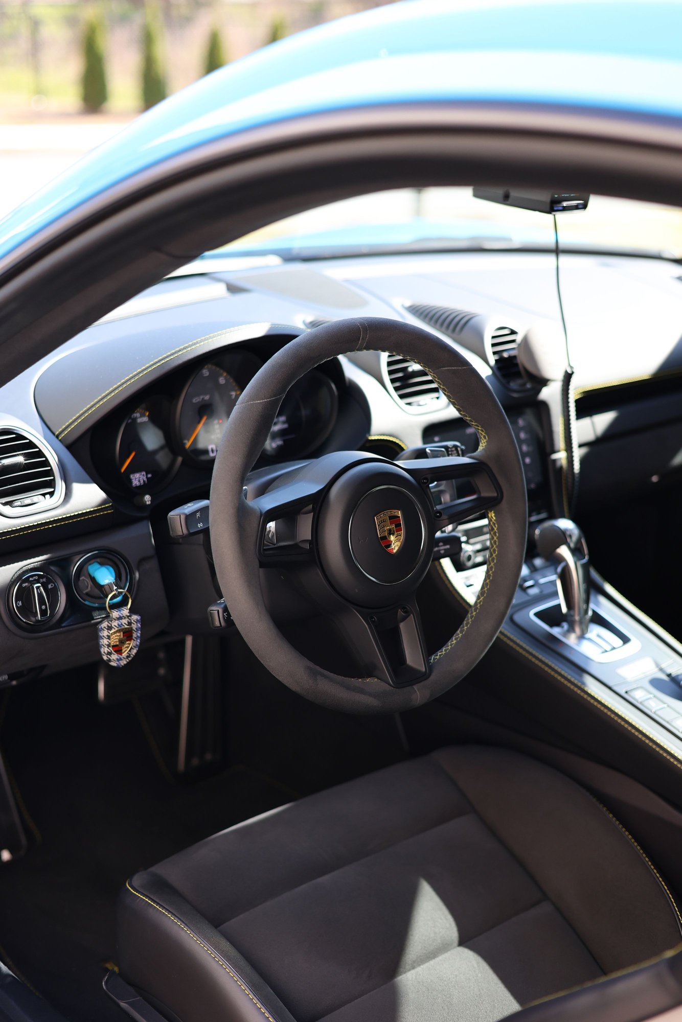 2021 Porsche 718 Cayman - For Sale: PTS Riviera Blue 2021 718 GT4 with PCCB, PDK, Sofa - Used - VIN WP0AC2A8XMS289491 - 6,000 Miles - 6 cyl - 2WD - Automatic - Coupe - Blue - Marietta, GA 30062, United States