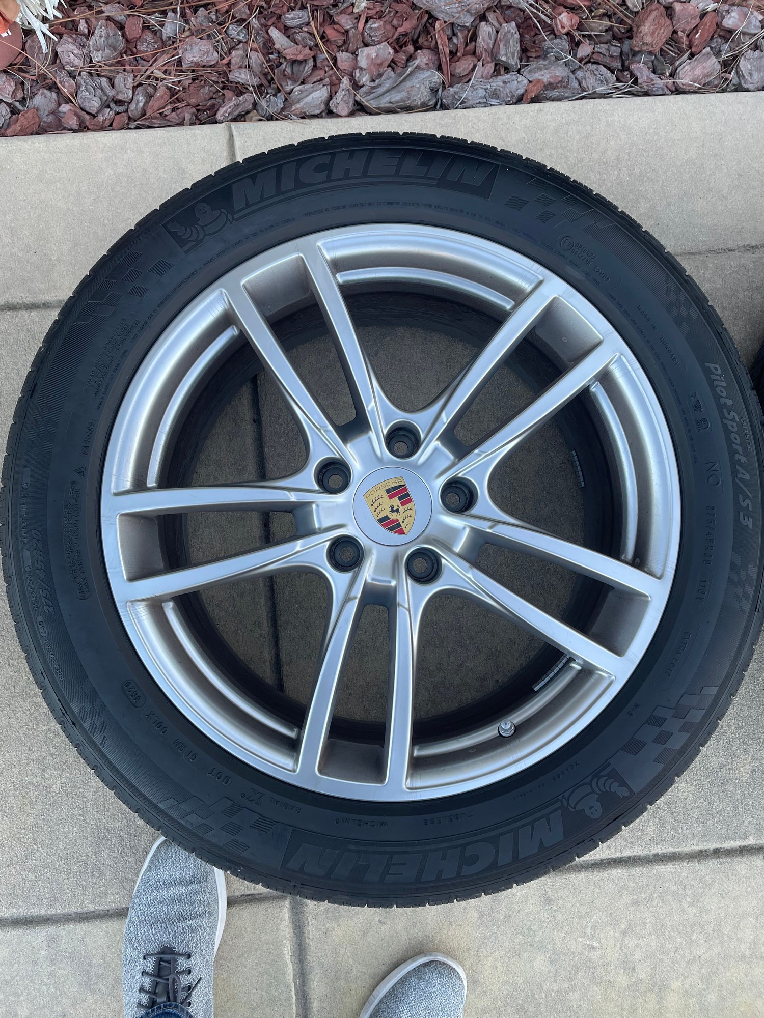 Wheels and Tires/Axles - 20” Cayenne Sport Wheels - Used - 2018 to 2022 Porsche Cayenne - Fayetteville, NC 28311, United States