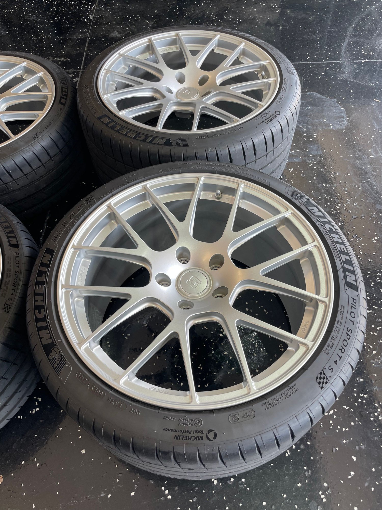 Wheels and Tires/Axles - Titan Forged TS-7 Wheels w/ Michelin PS4's tires - Used - 2013 to 2022 Porsche 911 - 2013 to 2022 Porsche Boxster - 2013 to 2022 Porsche Cayman - Winter Garden, FL 34787, United States