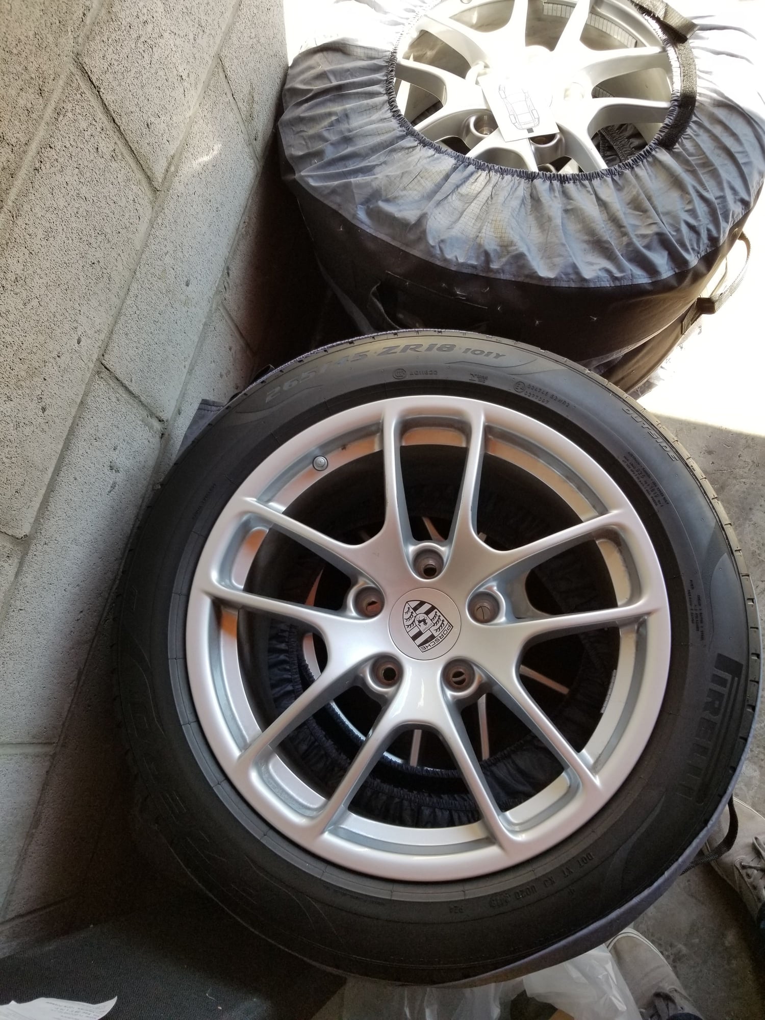 Wheels and Tires/Axles - FS:  718 Cayman OEM 18" wheels and tires - Used - 2017 to 2019 Porsche 718 Cayman - San Diego, CA 92107, United States