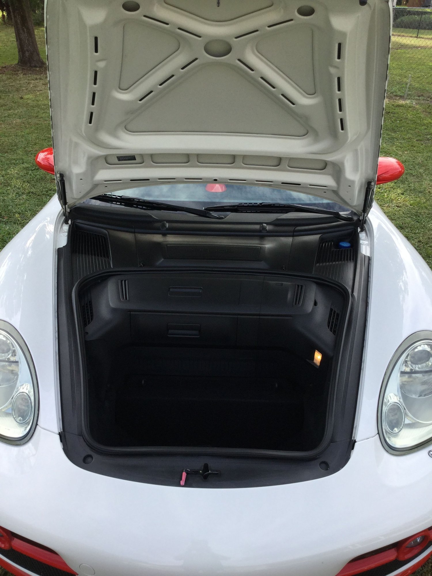 2006 Porsche Cayman - 2006 Cayman S white with red and black accents - Used - VIN WP0AB29846U782890 - 104,322 Miles - 6 cyl - 2WD - Manual - Coupe - White - Tampa, FL 33624, United States