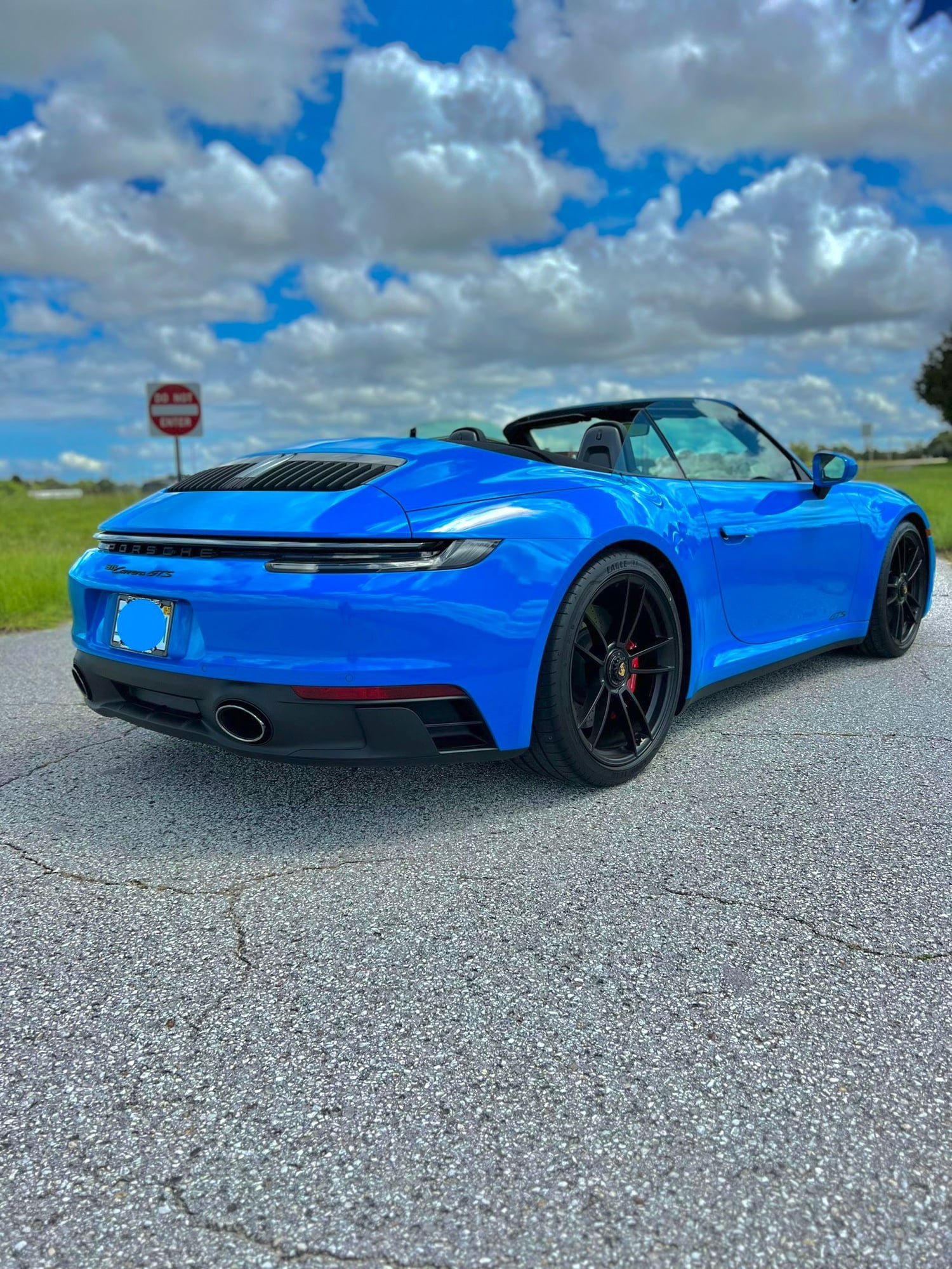 2022 Porsche 911 - 2022 911 GTS Cabriolet - Used - VIN WP0CB2A99NS244855 - 1,576 Miles - 2WD - Manual - Convertible - Blue - Orlando, FL 32801, United States