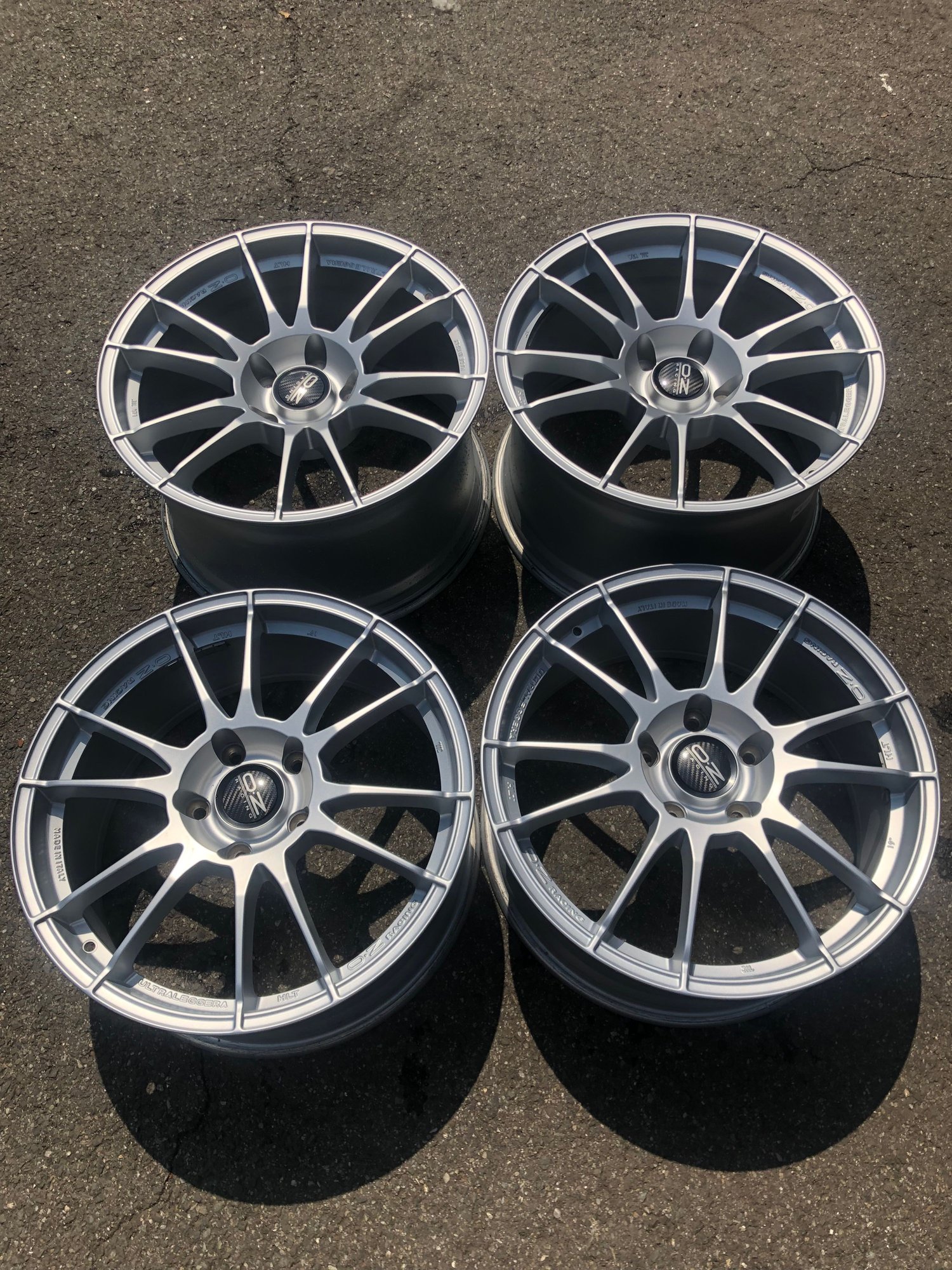 Wheels and Tires/Axles - FS: OZ Ultraleggera HLT 19 inch for wide body 997/6 - Used - 1999 to 2009 Porsche 911 - Brookfield, CT 06804, United States