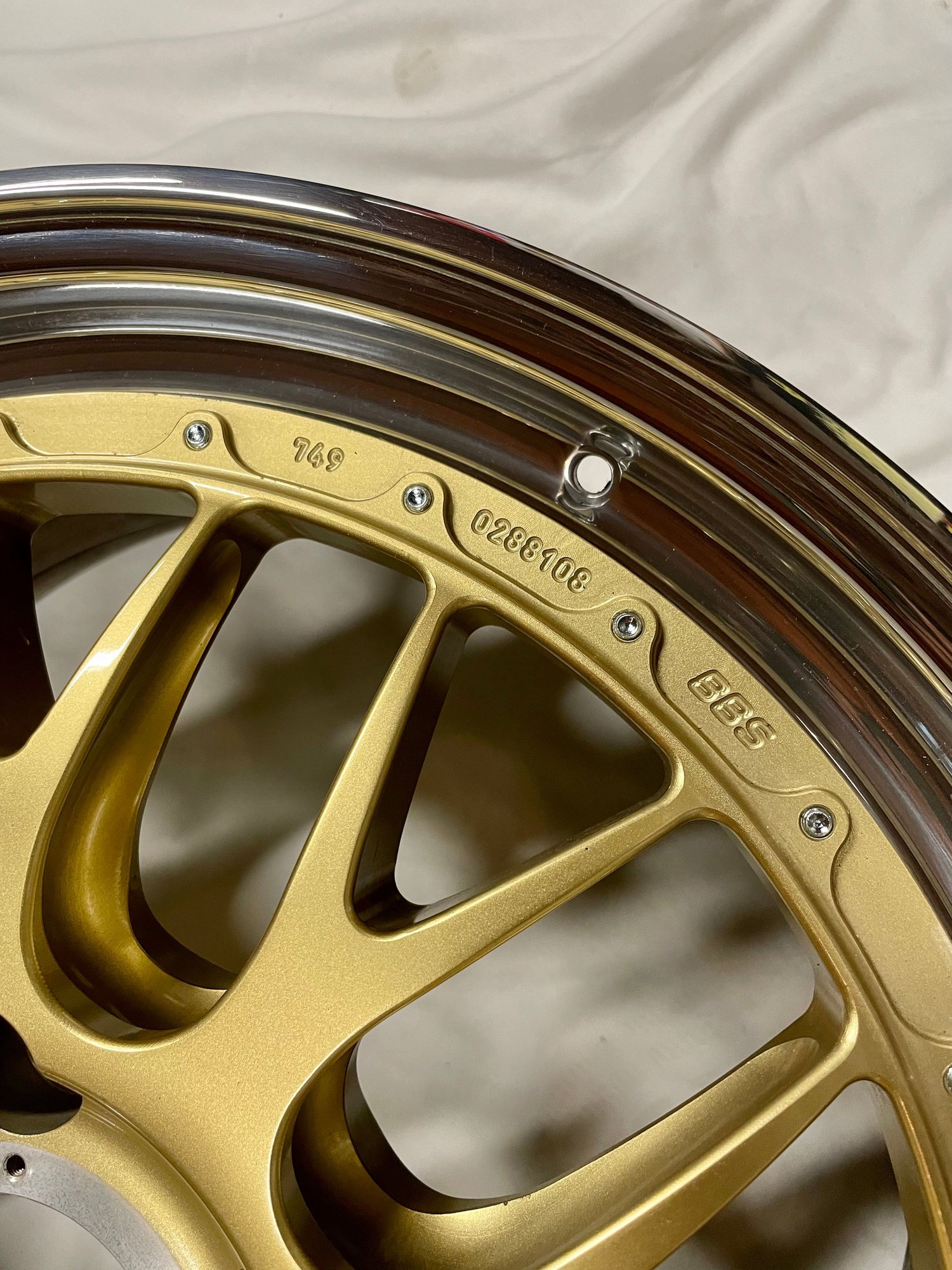 Accessories - Bbs e88s gold with polished lips - Used - All Years Porsche 911 - Redlands, CA 92373, United States