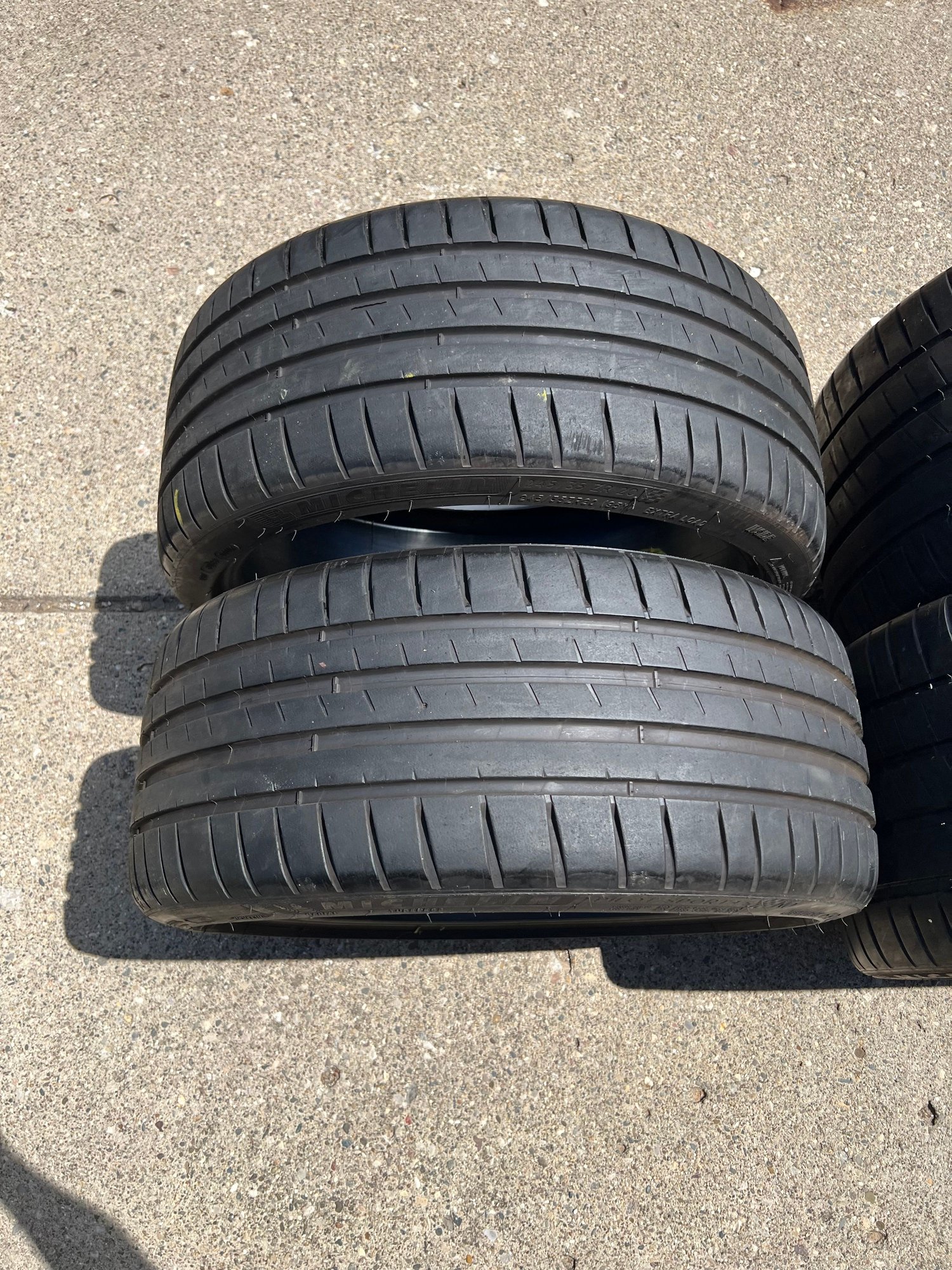 Wheels and Tires/Axles - Michelin Pilot Sport 4s N0 Rated Tires for 991 GT3 (and other 911) - Used - 2014 to 2020 Porsche 911 - Dearborn, MI 48124, United States