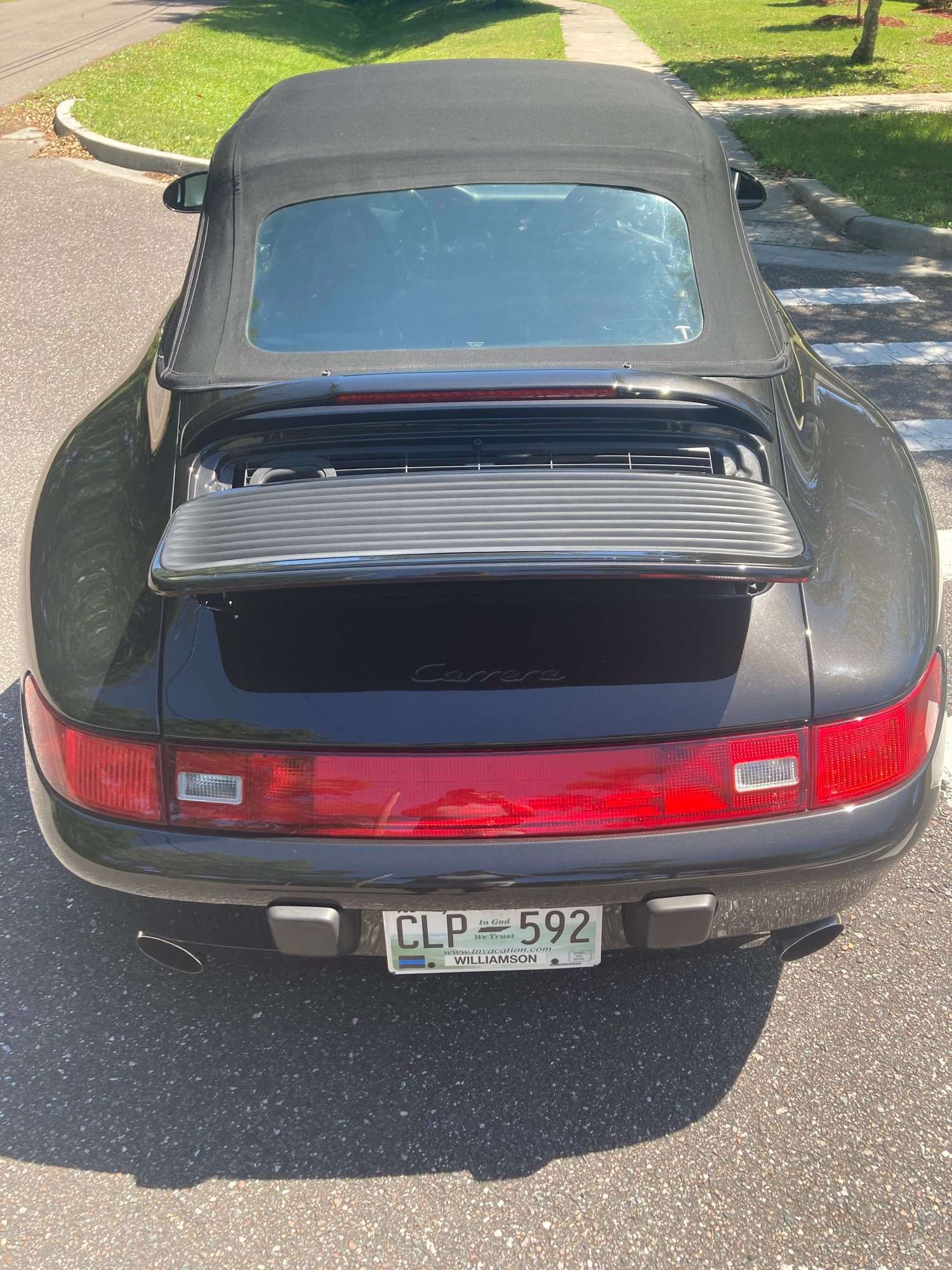 1997 Porsche 911 - 1997 Porsche 993 Cab - Used - VIN WP0CA2997VS341074 - 31,500 Miles - 6 cyl - 2WD - Manual - Convertible - Black - Amelia Island, FL 32034, United States