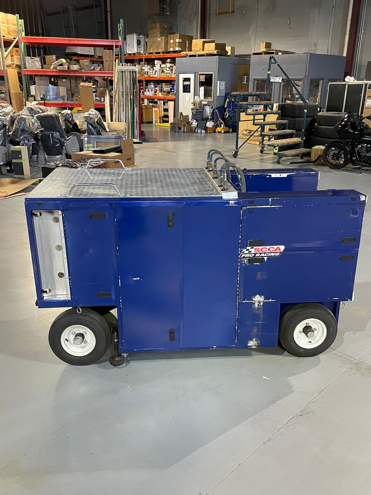 Miscellaneous - Pit Cart with Lista Tool Box, Integrated Nitrogen System, Storage - Used - 1972 to 2023 Porsche All Models - Suffolk, VA 23434, United States