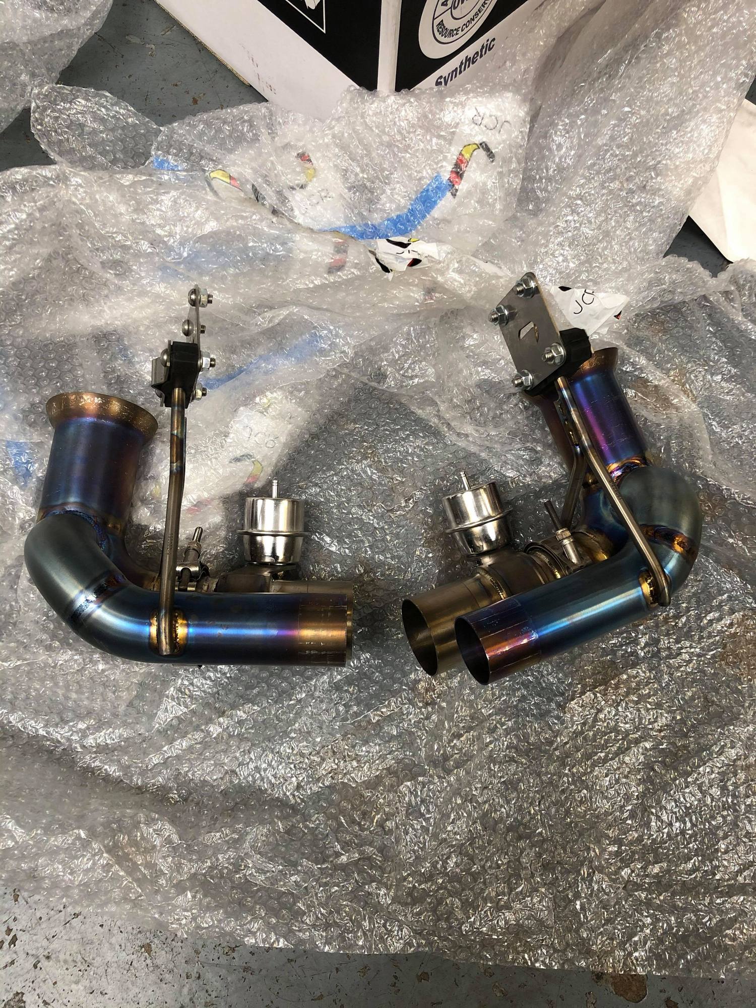 JCR TITANIUM VALVED SIDE SILENCER BYPASS 991/997 GT3/RS Rennlist