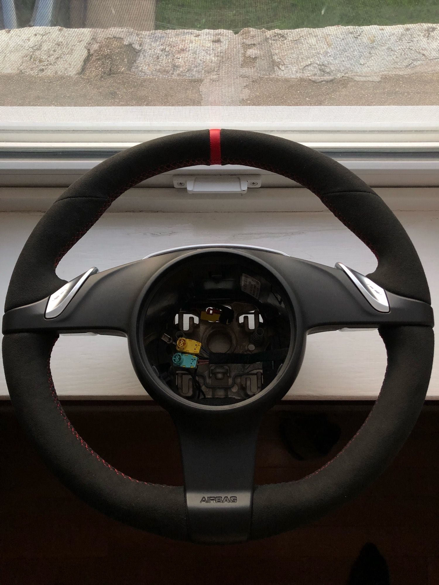 Interior/Upholstery - Porsche 991 Steering wheel. Alcantara. PDK. Heated. - Used - 2012 to 2015 Porsche 911 - Philadelphia, PA 19115, United States