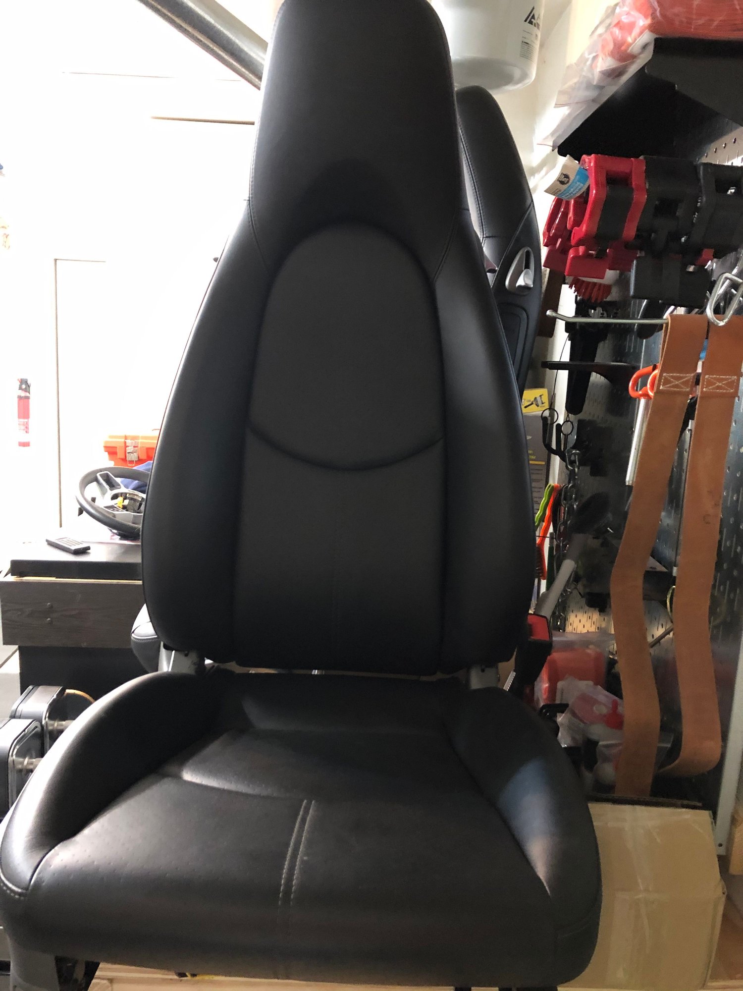 Interior/Upholstery - Black 997/987 manual comfort seats from a project - Used - 2005 to 2012 Porsche 911 - Irvine, CA 92618, United States