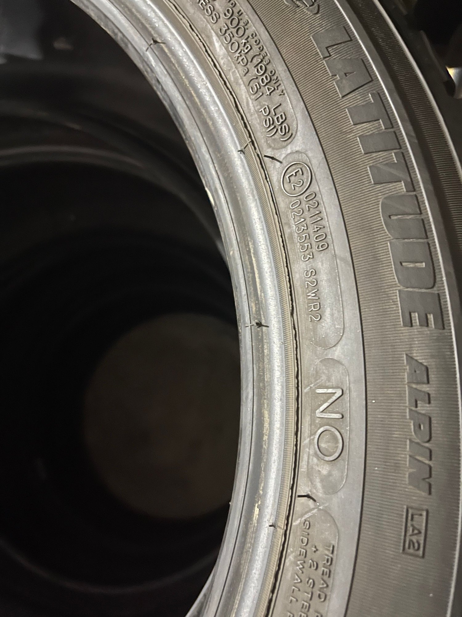 Wheels and Tires/Axles - Macan 20” winter tires Michelin Alpin 5 SUV N0 - Used - 2015 to 2023 Porsche Macan - Fort Lee, NJ 07024, United States