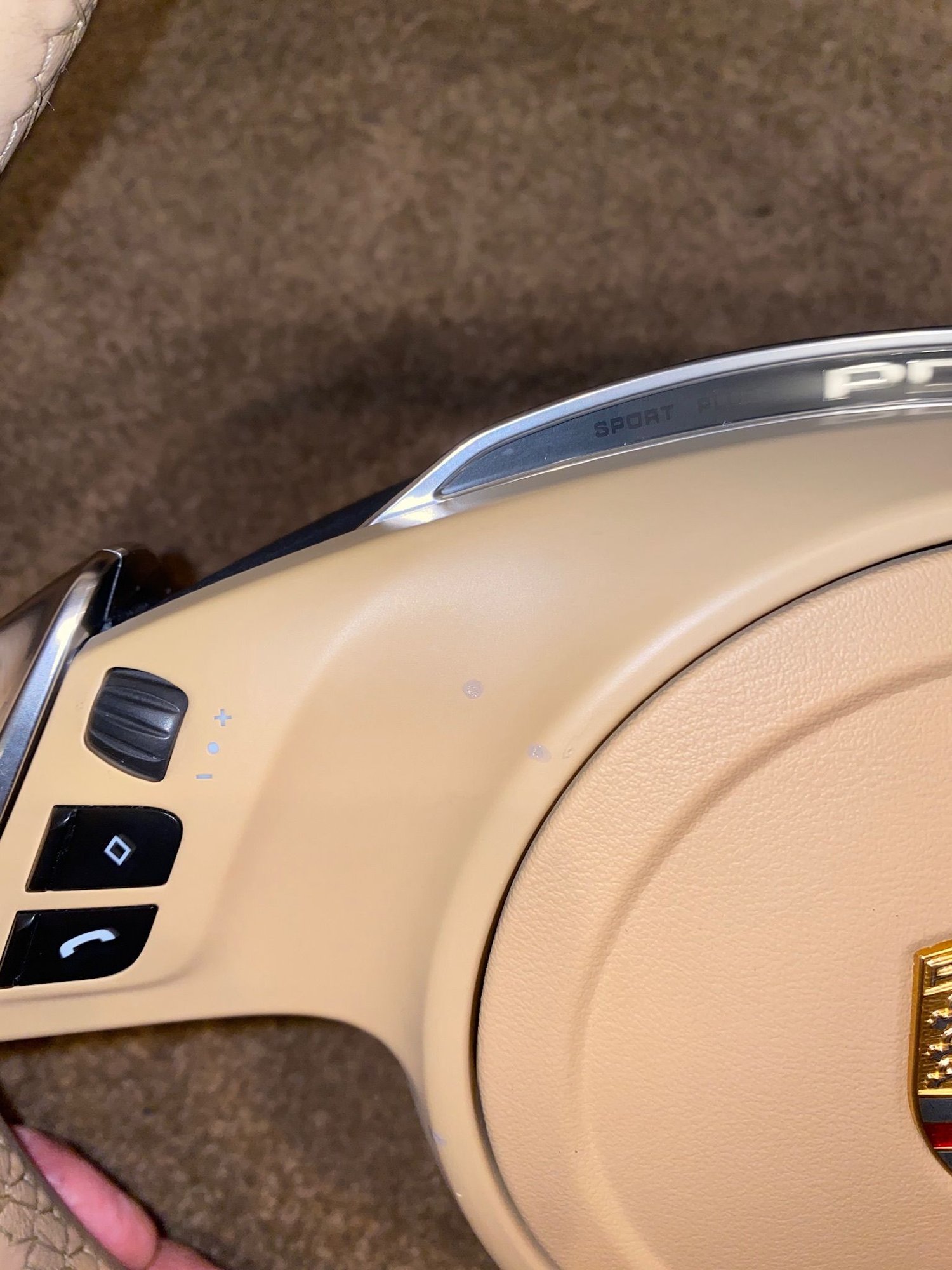 Interior/Upholstery - Multifunction steering wheel with airbag for PDK - Used - 2013 to 2016 Porsche 911 - Fort Myers, FL 33919, United States