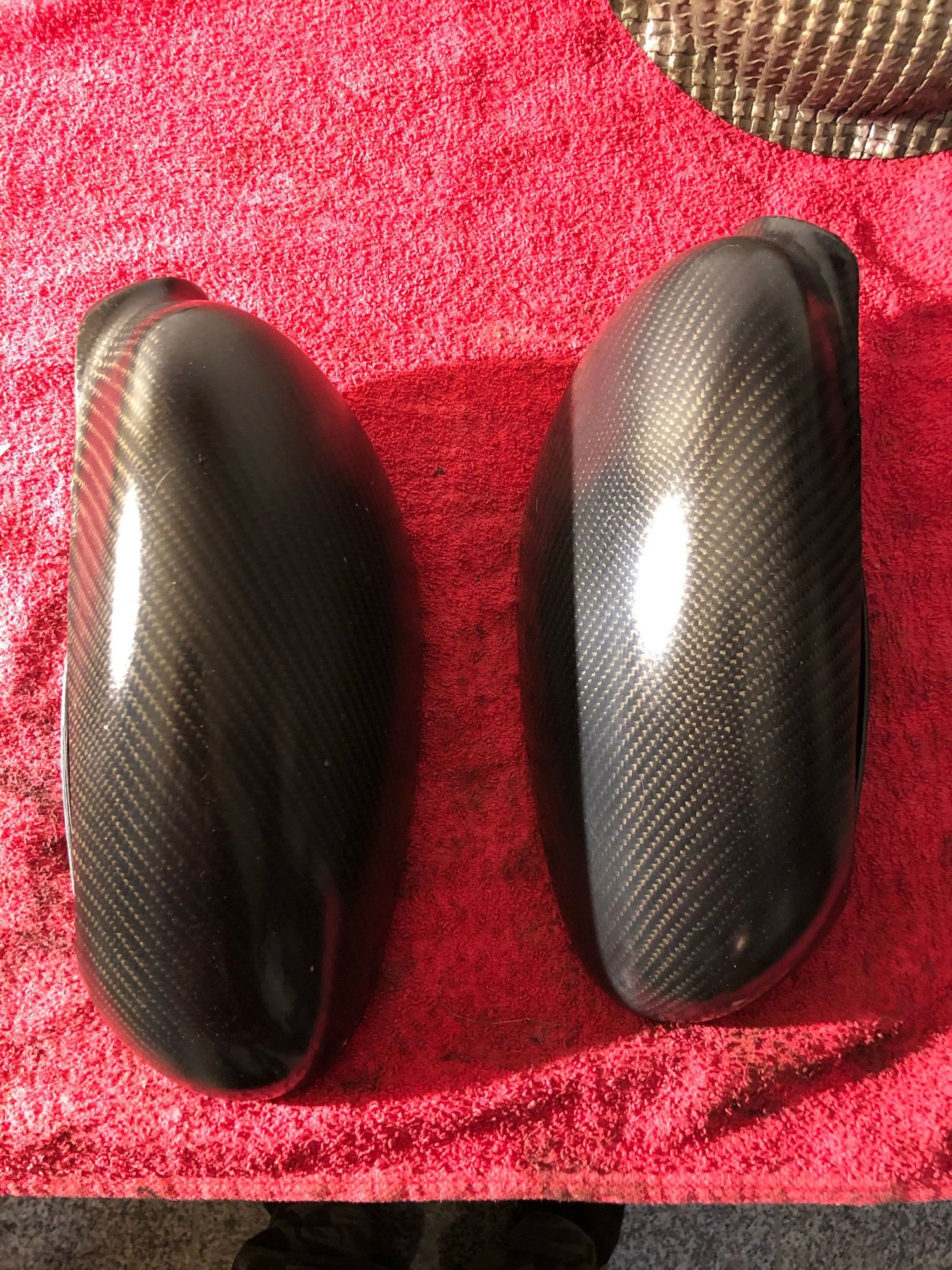Accessories - Porsche 996 / 986 Carbon Rear Mirrors - Used - 1999 to 2006 Porsche 911 - Aachen, Germany