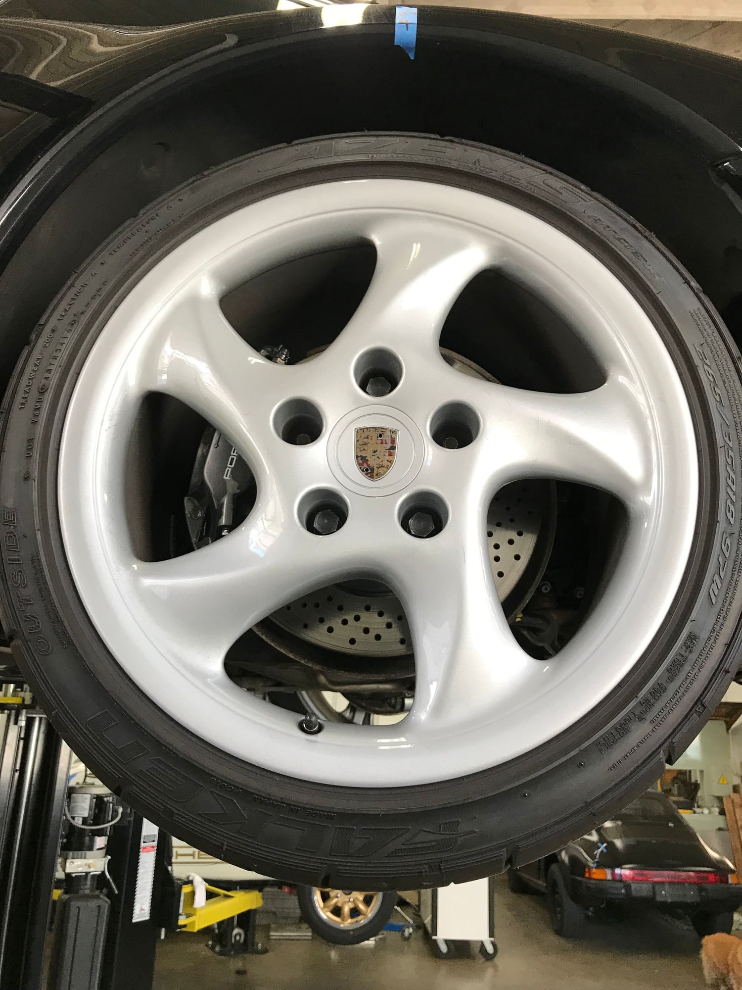 Wheels and Tires/Axles - FS: 18inch turbo twists. - Used - 1989 to 2004 Porsche 911 - Redlands, CA 92373, United States